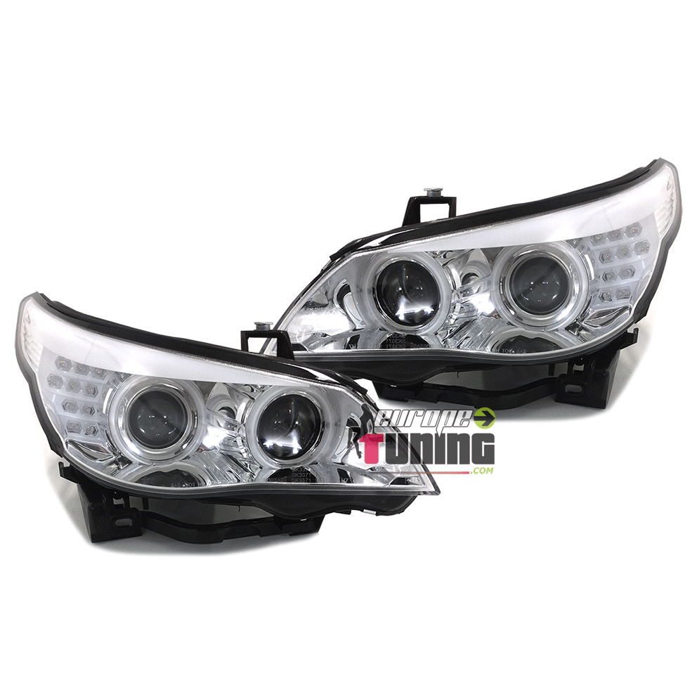 ANGEL DEVIL EYES CHROM POUR E60 E61 03-07 (02922)