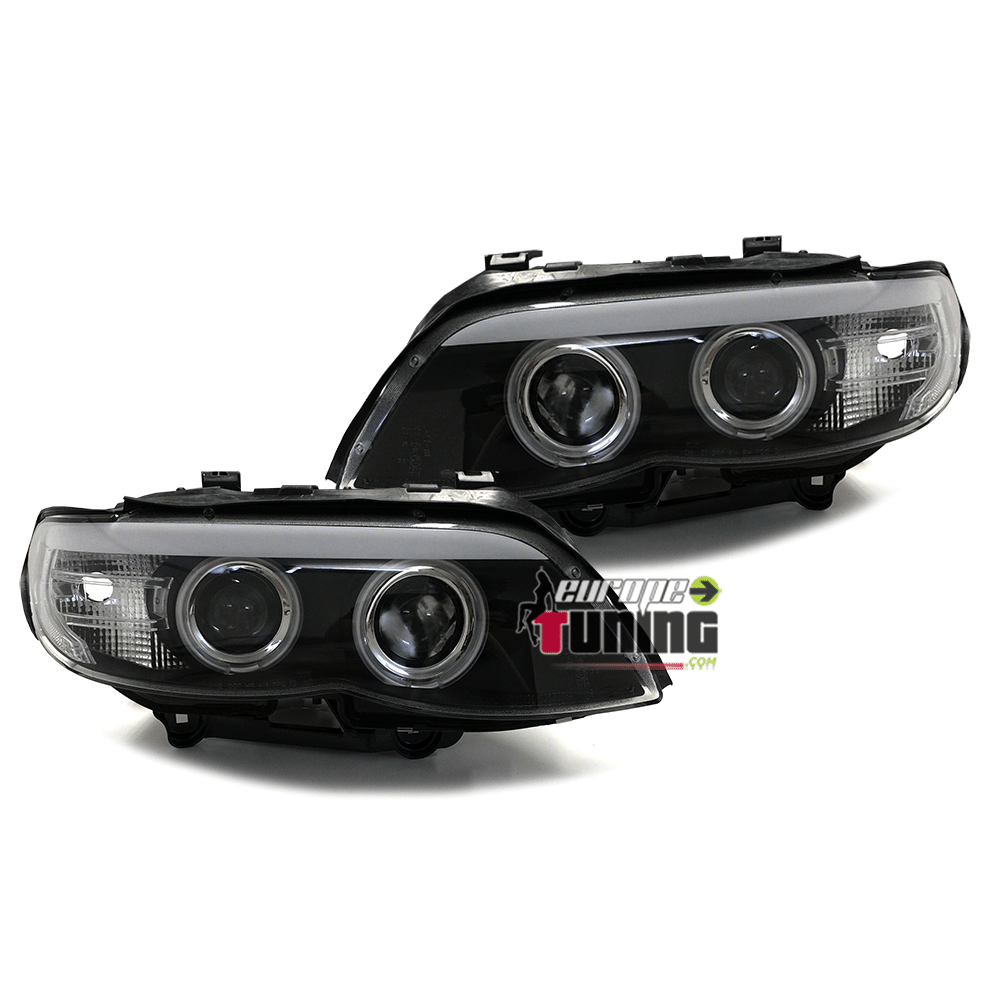 CCFL XENON ANGEL EYES NOIRS POUR BMW X5 03-07 (03189)