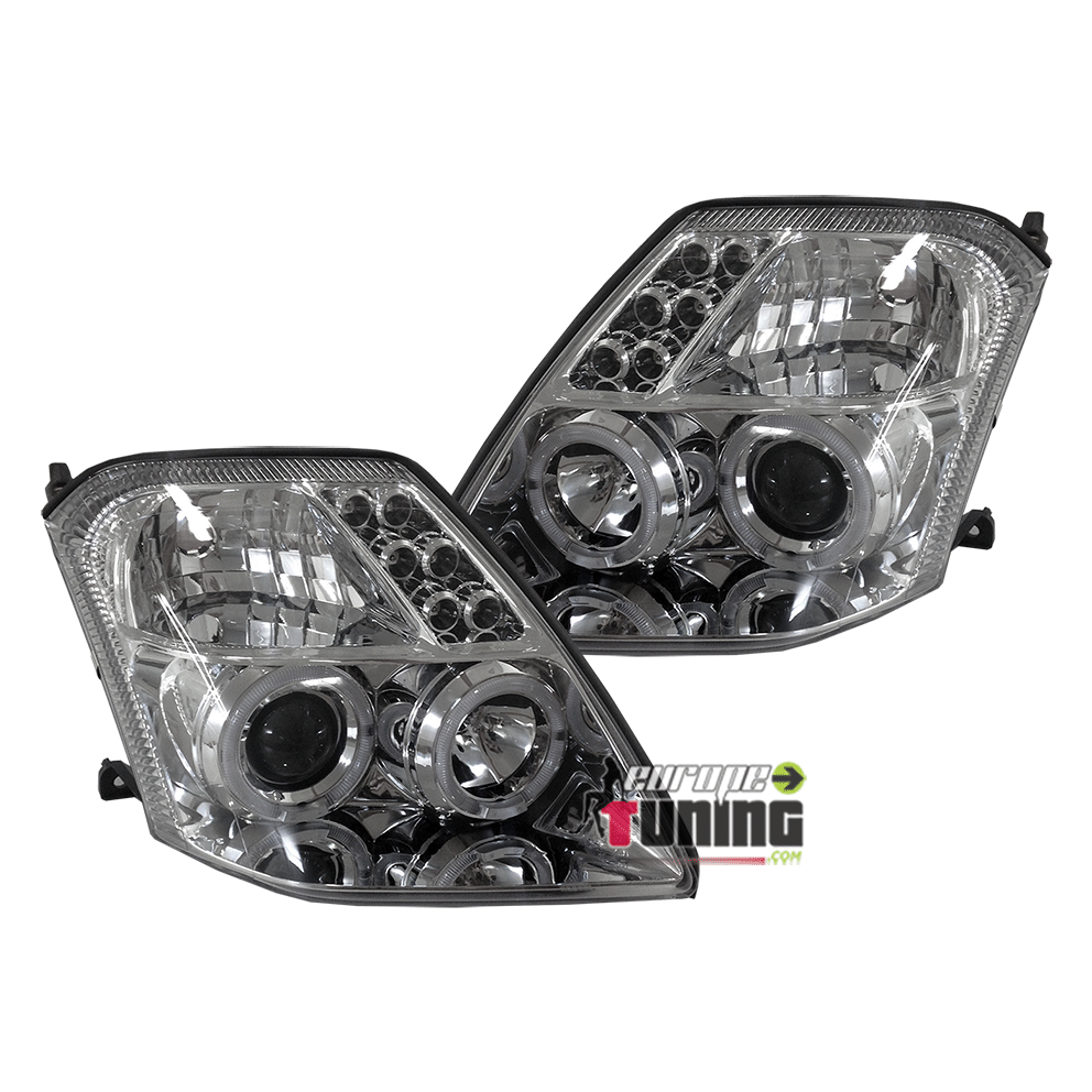 PHARES ANGEL EYES TUNING CHROM CITROEN C2 (10404)