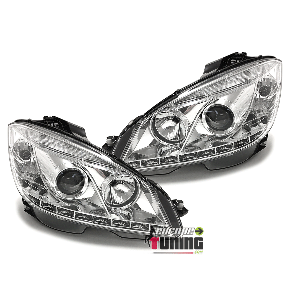 PHARES DEVIL EYES MECREDES W204  CHROM (03367)