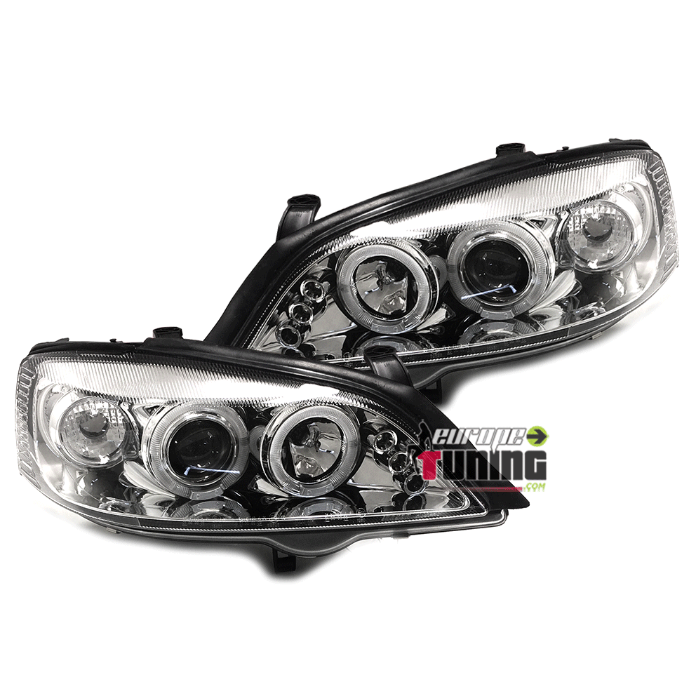 PHARES ANGEL EYES TUNING CHROM OPEL ASTRA G (11672)