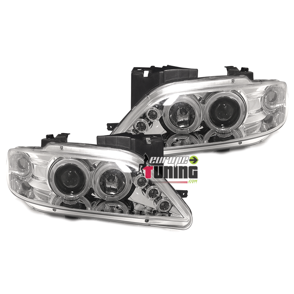 PHARES TUNING ANGEL EYES CHROM POUR CITROEN XSARA (12008)