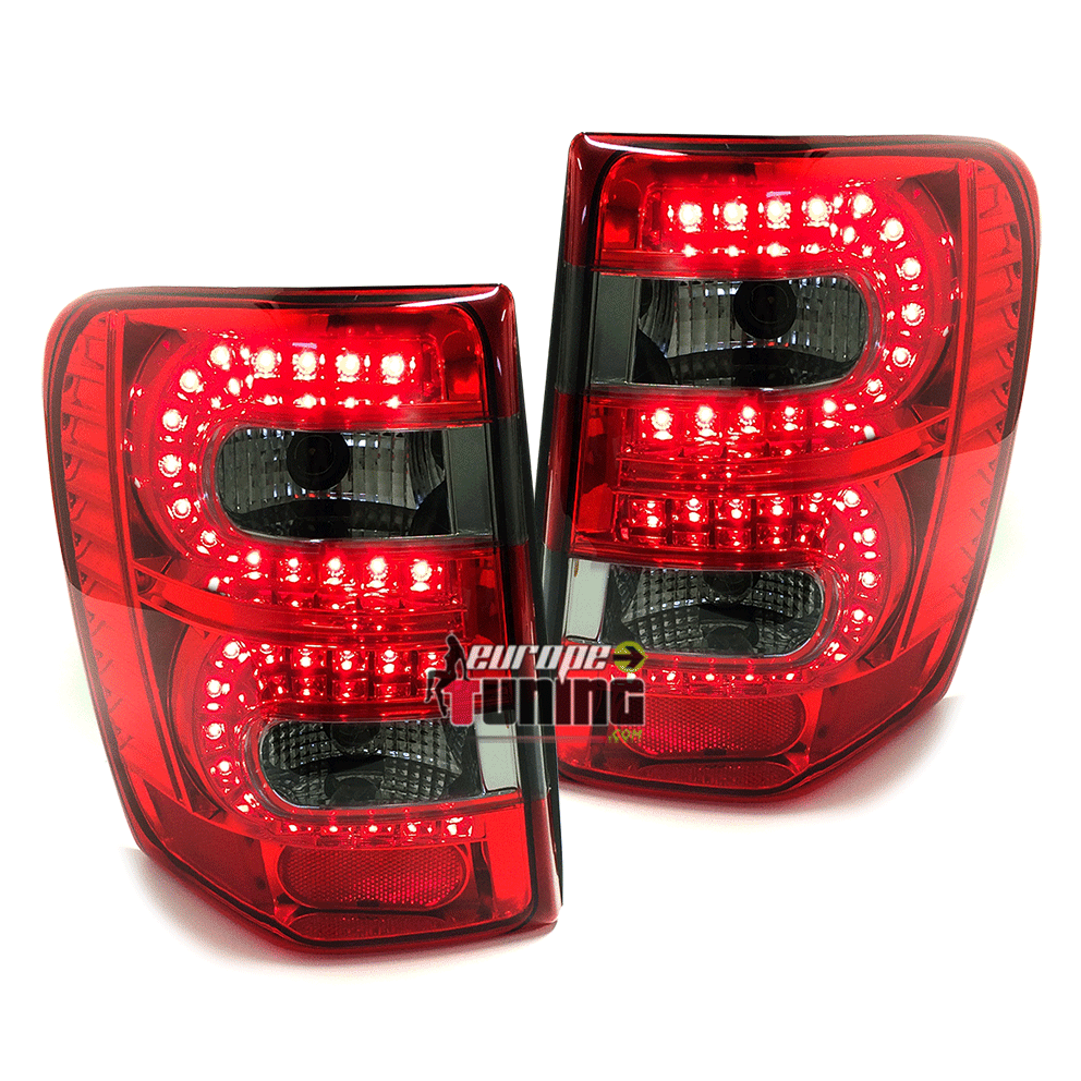 FEUX TUNING LED ROUGES FUMES GRAND CHEROKEE 99-05 (04174)