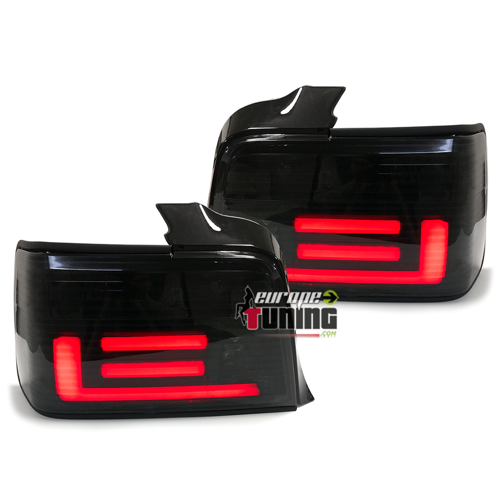FEUX LED LCI NOIRS BMW E36 BERLINE (03502)