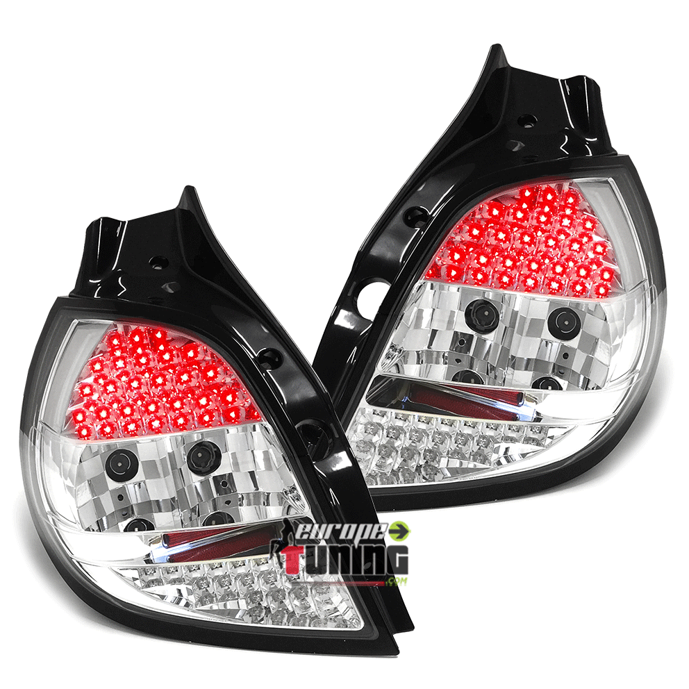 FEUX TUNING LED CRISTAL CLIO Apres 2005 (13756)