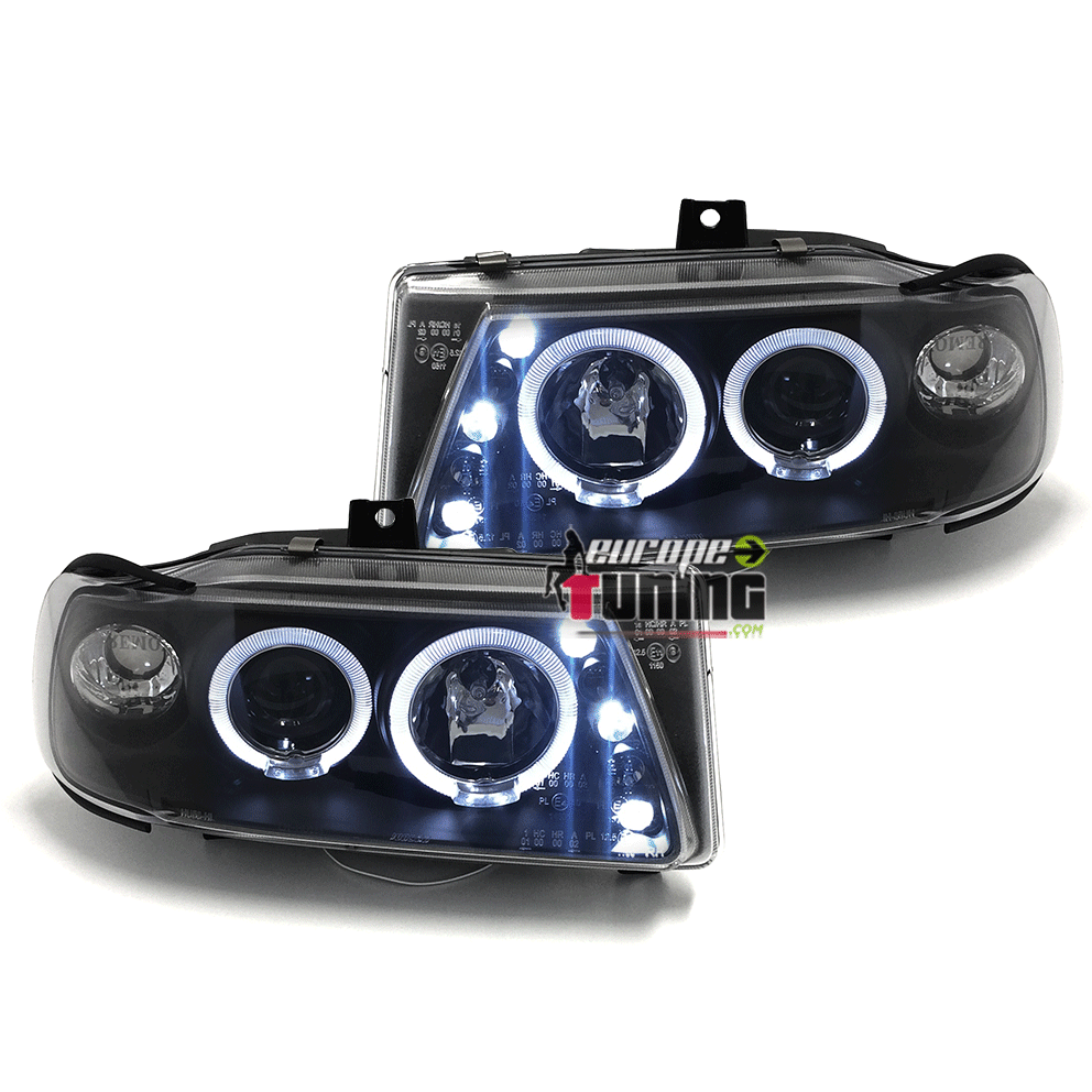 PHARES ANGEL EYES TUNING NOIRS SEAT IBIZA / CORDOBA (11171)