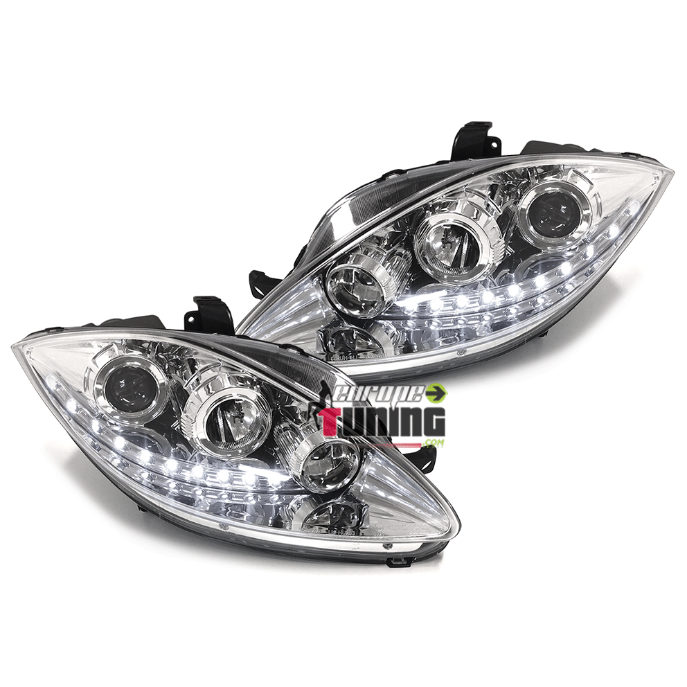 PHARES DEVIL EYES TUNING SEAT LEON CHROM (13503)