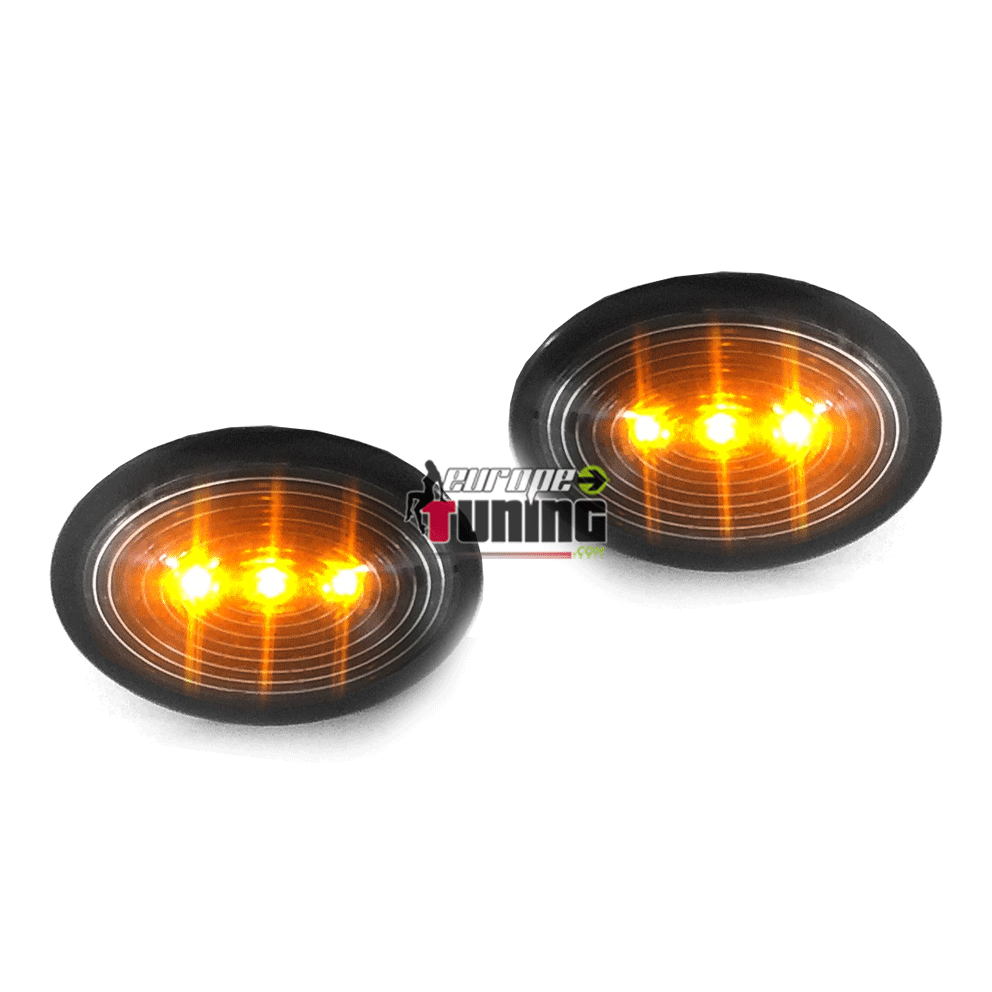 REPETITEURS CLIGNOTANTS LEDS NOIR MINI COOPER APRES 2006  (04397)