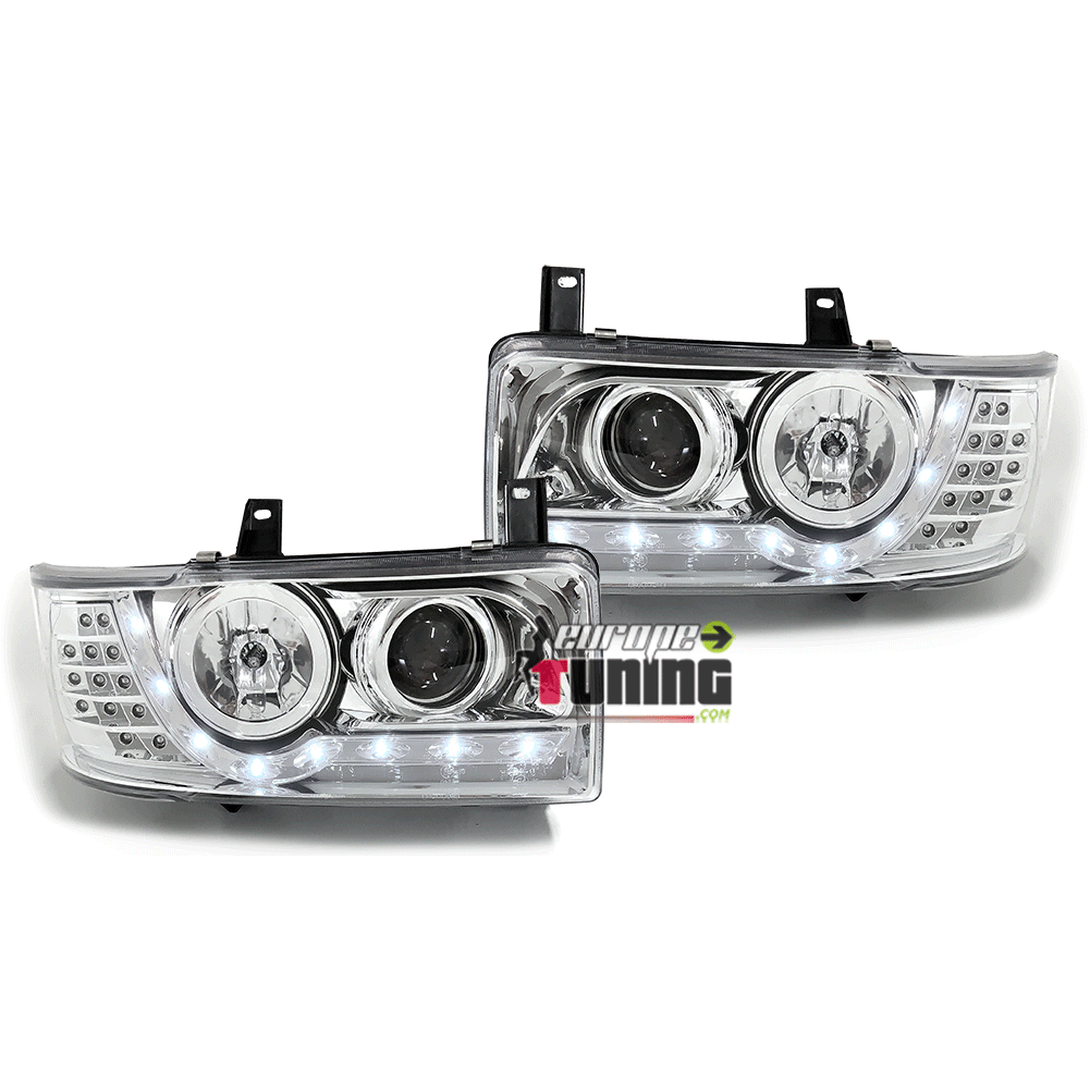 PHARES DEVIL EYES CHROM VW BUS T4 (13630)
