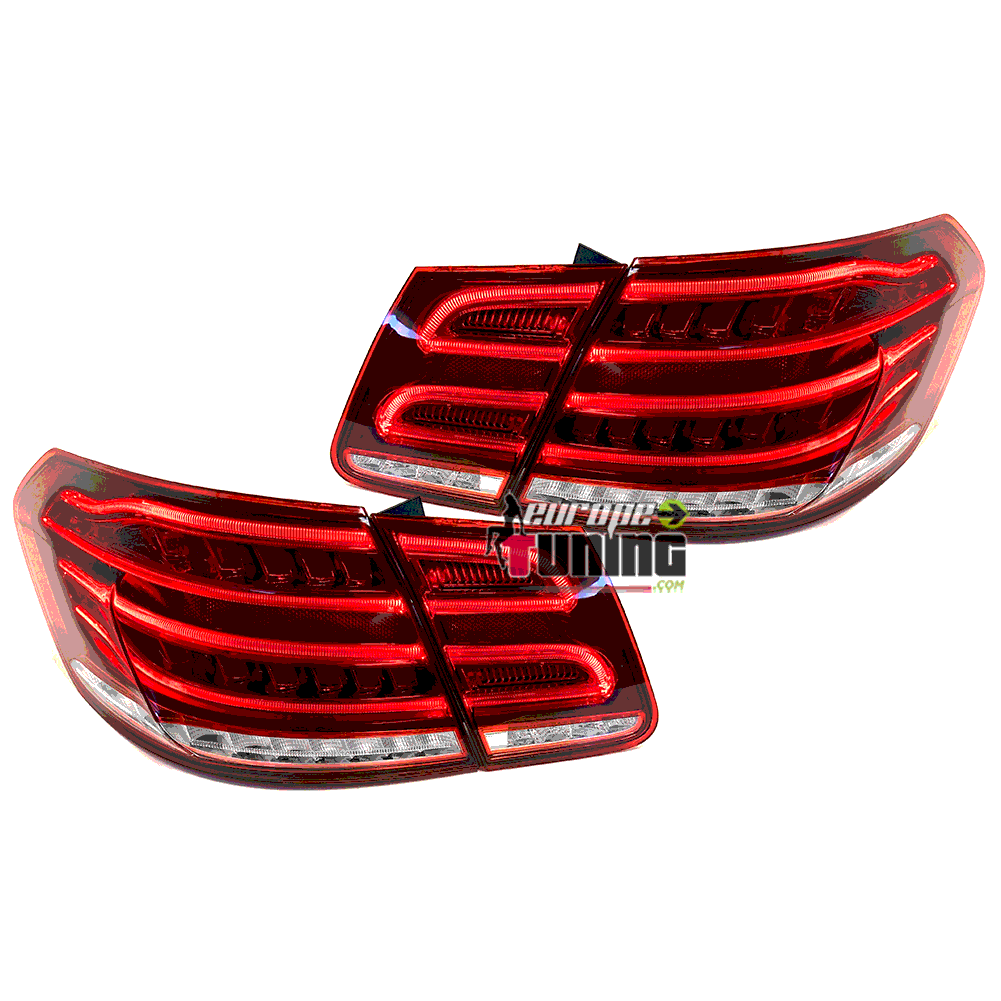 FEUX ROUGES CLIGNOTANTS LED DYNAMIQUES MERCEDES CLASSE E W212 BERLINE PH2 2013-2016 (05447)