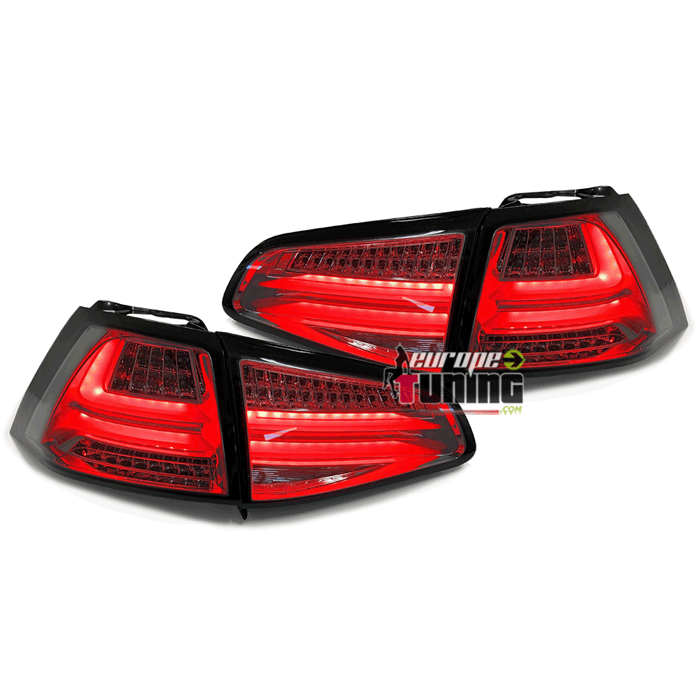 FEUX FUMES PACK SPORT DOUBLES BANDES VW VOLKSWAGEN GOLF 7 2012-2017 (05466)