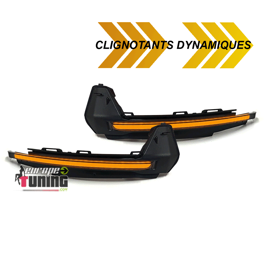 CLIGNOTANTS RETROVISEURS SEQUENTIELS LED DYNAMIQUES AUDI A1 2010-2018 (05509)